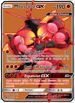Carte Mouscoto GX 104/111 – Invasion Carmin