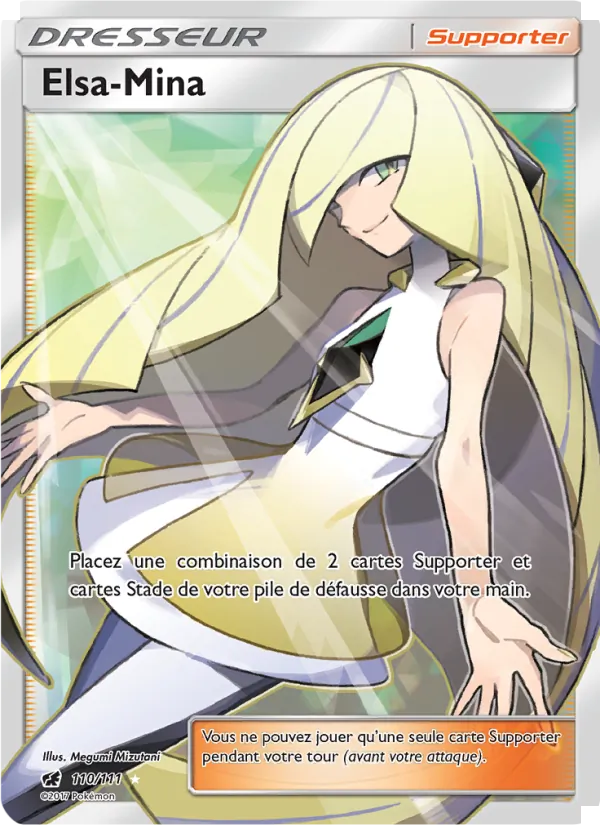 Carte Elsa-Mina 110/111 – Invasion Carmin