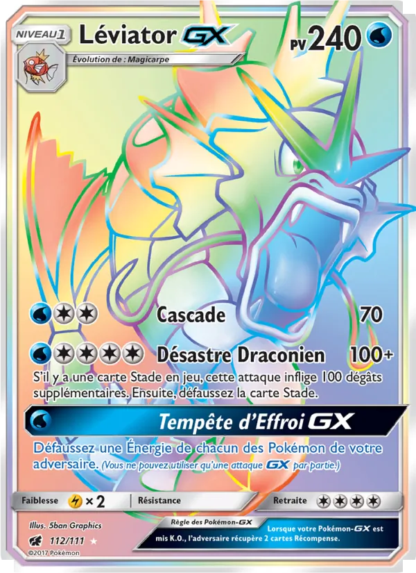 Carte Léviator GX 112/111 – Invasion Carmin