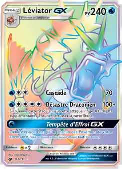 Carte Léviator GX 112/111 – Invasion Carmin