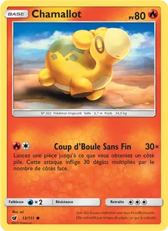 Carte Chamallot 13/111 – Invasion Carmin