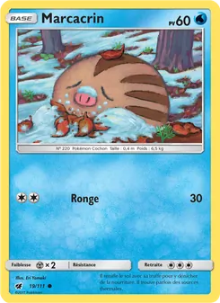 Carte Marcacrin 19/111 – Invasion Carmin