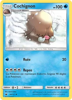 Carte Cochignon 20/111 – Invasion Carmin