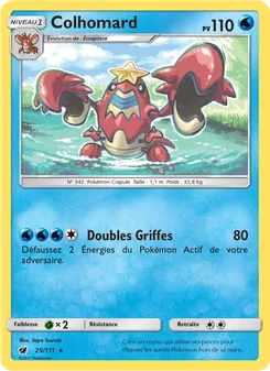 Carte Colhomard 25/111 – Invasion Carmin