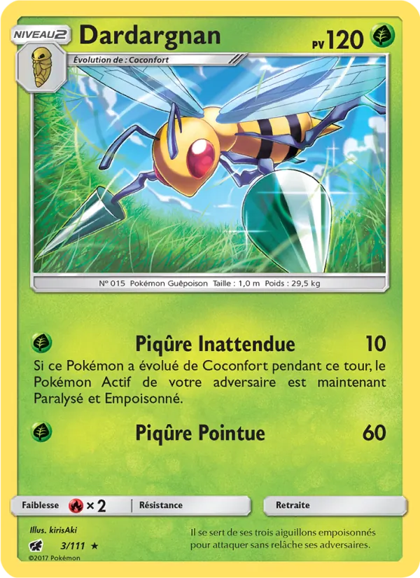 Carte Dardargnan 3/111 – Invasion Carmin