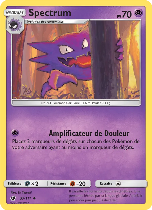 Carte Spectrum 37/111 – Invasion Carmin