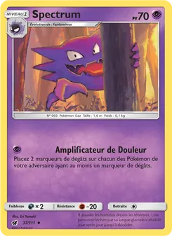 Carte Spectrum 37/111 – Invasion Carmin