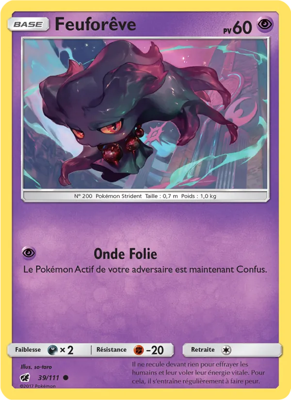 Carte Feuforêve 39/111 – Invasion Carmin
