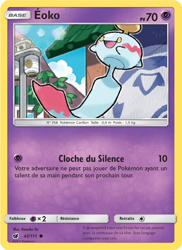 Carte Éoko 43/111 – Invasion Carmin