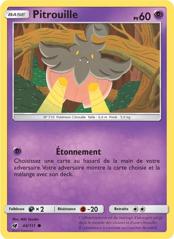 Carte Pitrouille 44/111 – Invasion Carmin