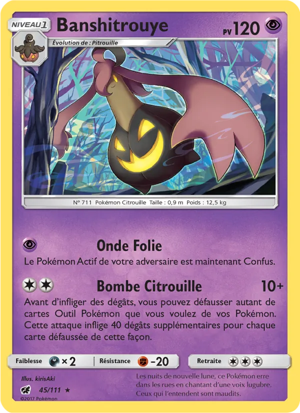 Carte Banshitrouye 45/111 – Invasion Carmin