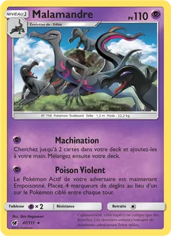 Carte Malamandre 47/111 – Invasion Carmin