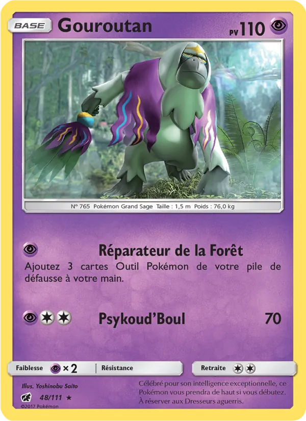 Carte Gouroutan 48/111 – Invasion Carmin