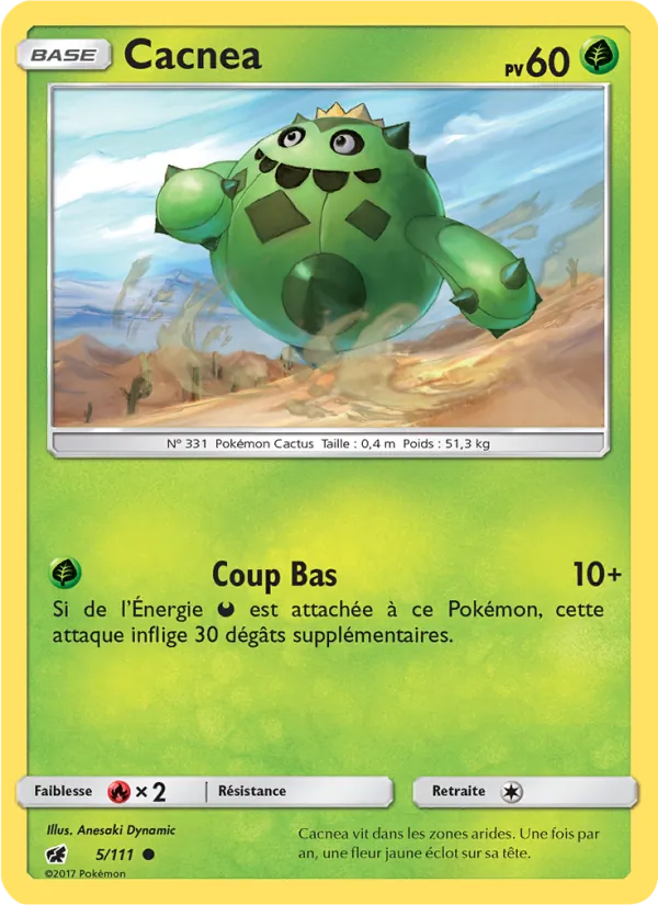 Carte Cacnea 5/111 – Invasion Carmin