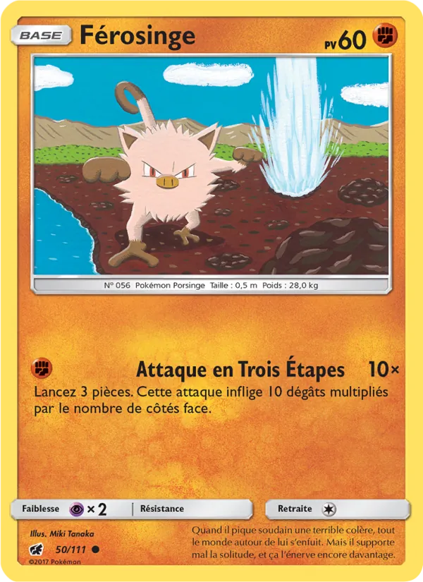 Carte Férosinge 50/111 – Invasion Carmin