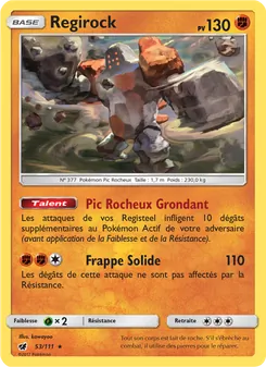 Carte Regirock 53/111 – Invasion Carmin