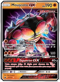 Carte Mouscoto GX 57/111 – Invasion Carmin