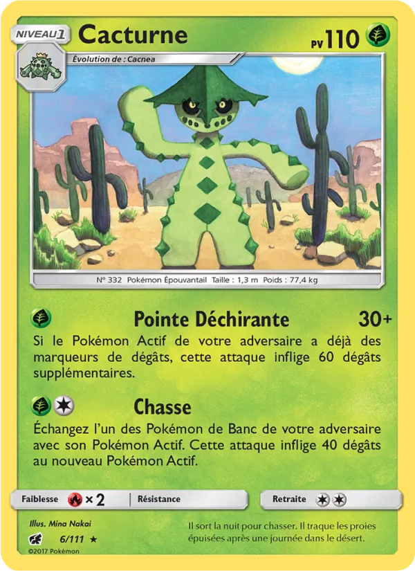 Carte Cacturne 6/111 – Invasion Carmin