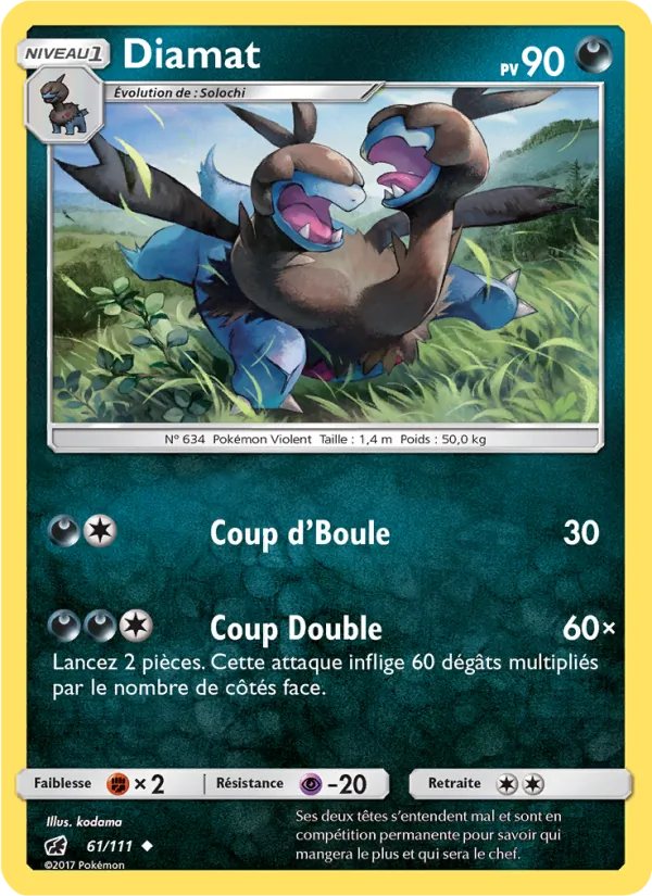 Carte Diamat 61/111 – Invasion Carmin
