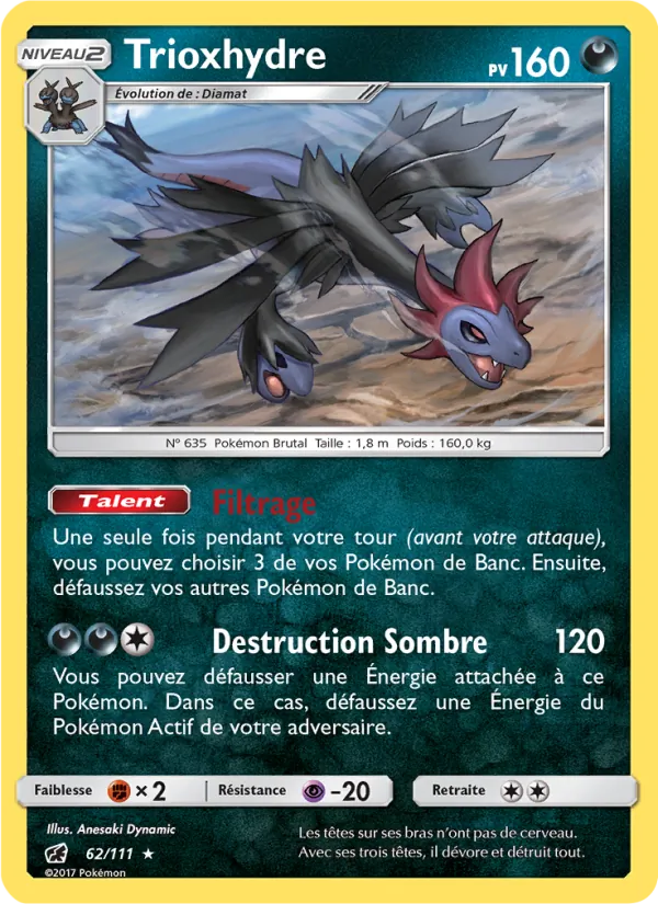 Carte Trioxhydre 62/111 – Invasion Carmin