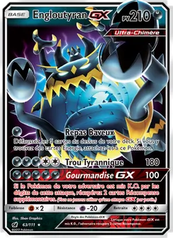 Carte Engloutyran GX 63/111 – Invasion Carmin
