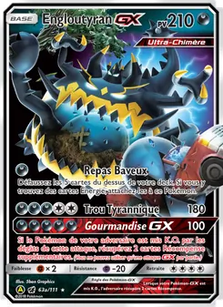Carte Engloutyran-GX 63a – Invasion Carmin