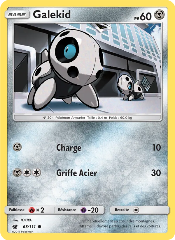 Carte Galekid 65/111 – Invasion Carmin