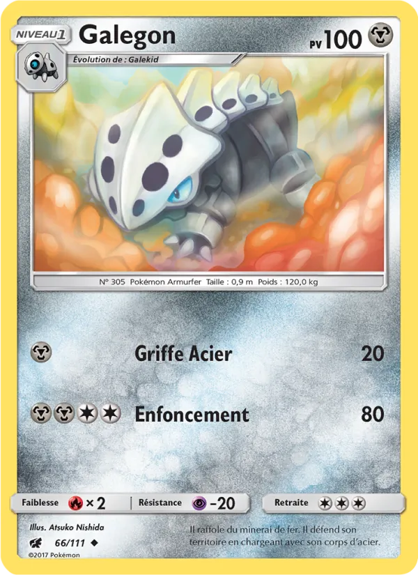 Carte Galegon 66/111 – Invasion Carmin
