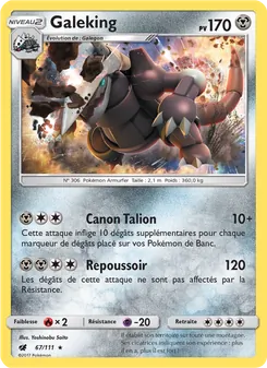 Carte Galeking 67/111 – Invasion Carmin