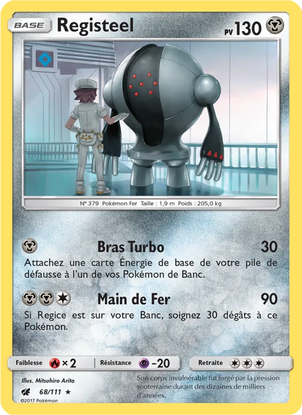 Carte Registeel 68/111 – Invasion Carmin