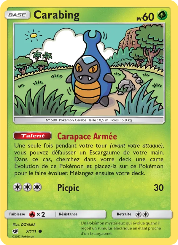 Carte Carabing 7/111 – Invasion Carmin