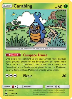 Carte Carabing 7/111 – Invasion Carmin