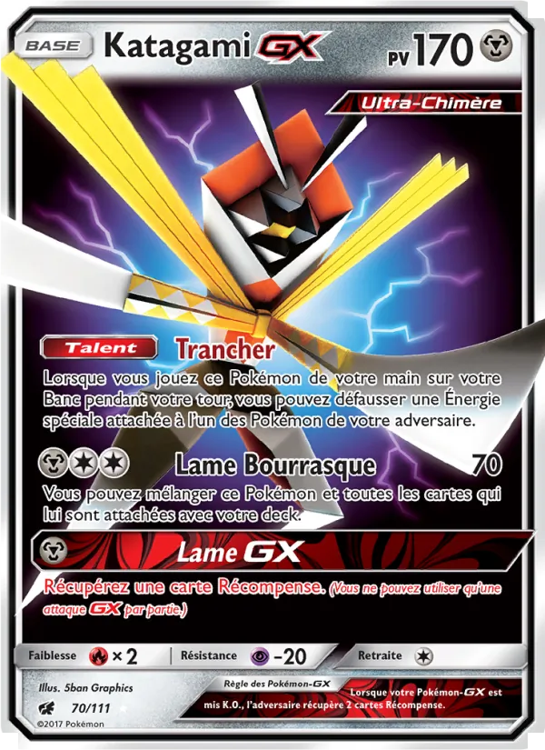Carte Katagami GX 70/111 – Invasion Carmin