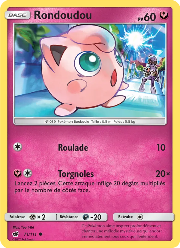 Carte Rondoudou 71/111 – Invasion Carmin