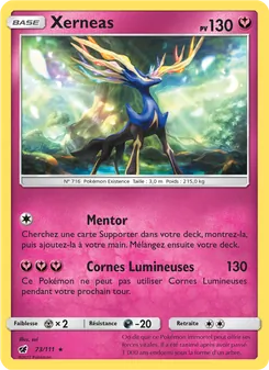 Carte Xerneas 73/111 – Invasion Carmin