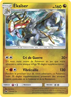 Carte Ékaïser 77/111 – Invasion Carmin