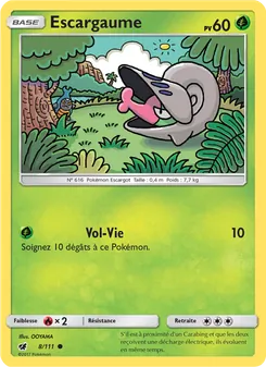 Carte Escargaume 8/111 – Invasion Carmin