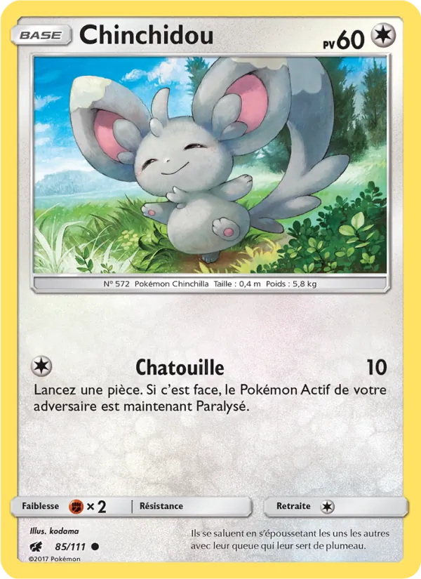 Carte Chinchidou 85/111 – Invasion Carmin