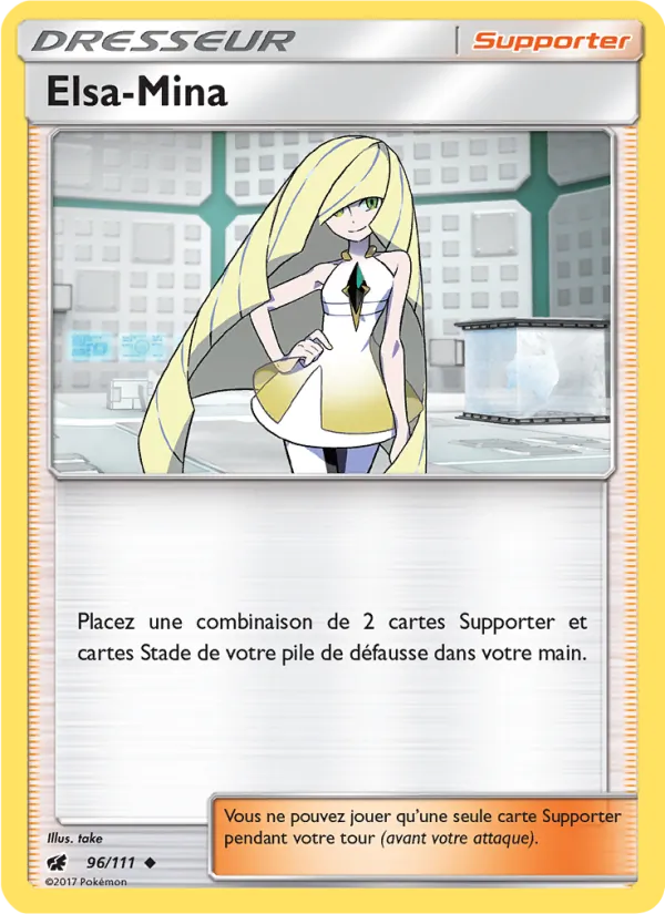 Carte Elsa-Mina 96/111 – Invasion Carmin