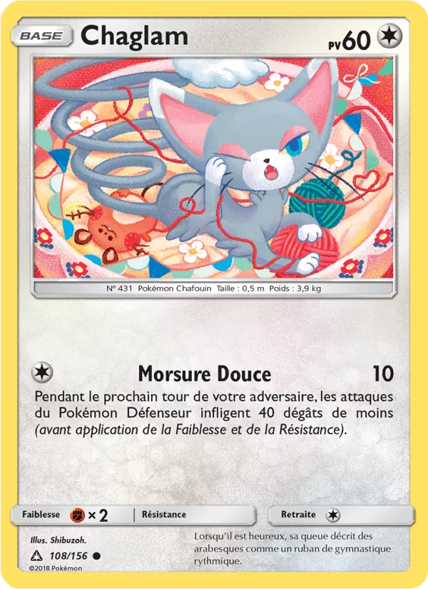 Carte Chaglam 108/156 – Ultra-Prisme