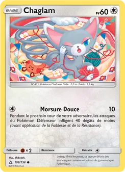 Carte Chaglam 108/156 – Ultra-Prisme