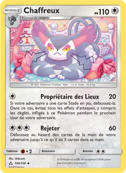 Carte Chaffreux 109/156 – Ultra-Prisme