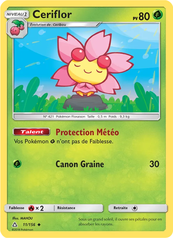Carte Ceriflor 11/156 – Ultra-Prisme