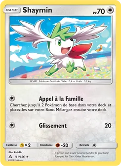 Carte Shaymin 111/156 – Ultra-Prisme