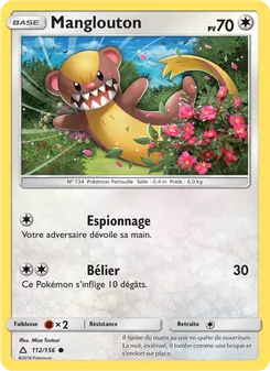 Carte Manglouton 112/156 – Ultra-Prisme