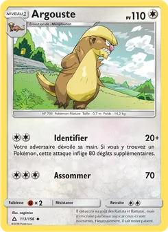 Carte Argouste 113/156 – Ultra-Prisme