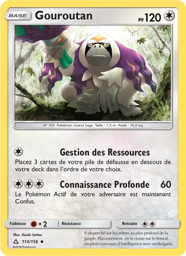Carte Gouroutan 114/156 – Ultra-Prisme