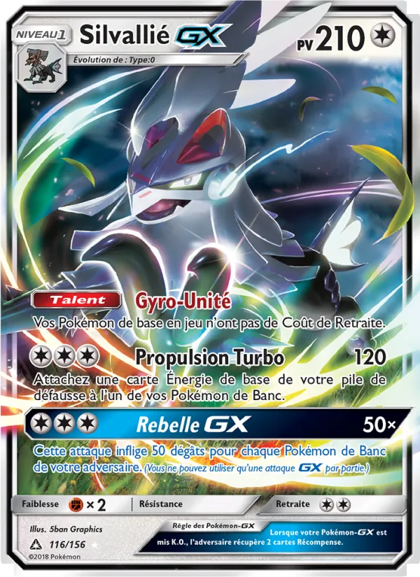 Carte Silvallié GX 116/156 – Ultra-Prisme