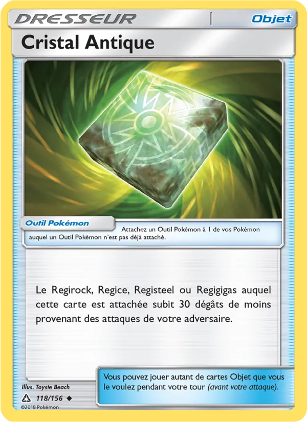 Carte Cristal Antique 118/156 – Ultra-Prisme
