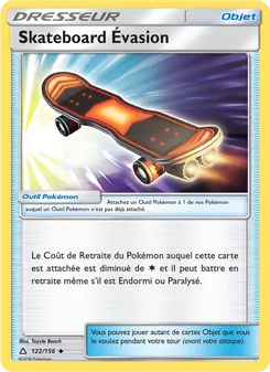 Carte Skateboard Évasion 122/156 – Ultra-Prisme
